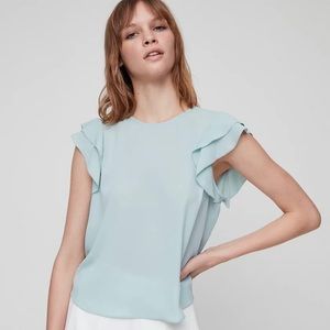 Aritzia Sunday Best O’Hara Top Size M, Navy